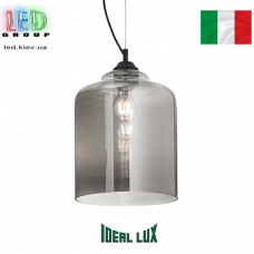 Підвісний світильник/корпус Ideal Lux, метал/скло, IP20, BISTRO 'SP1 SQUARE FUME'. Італія!
